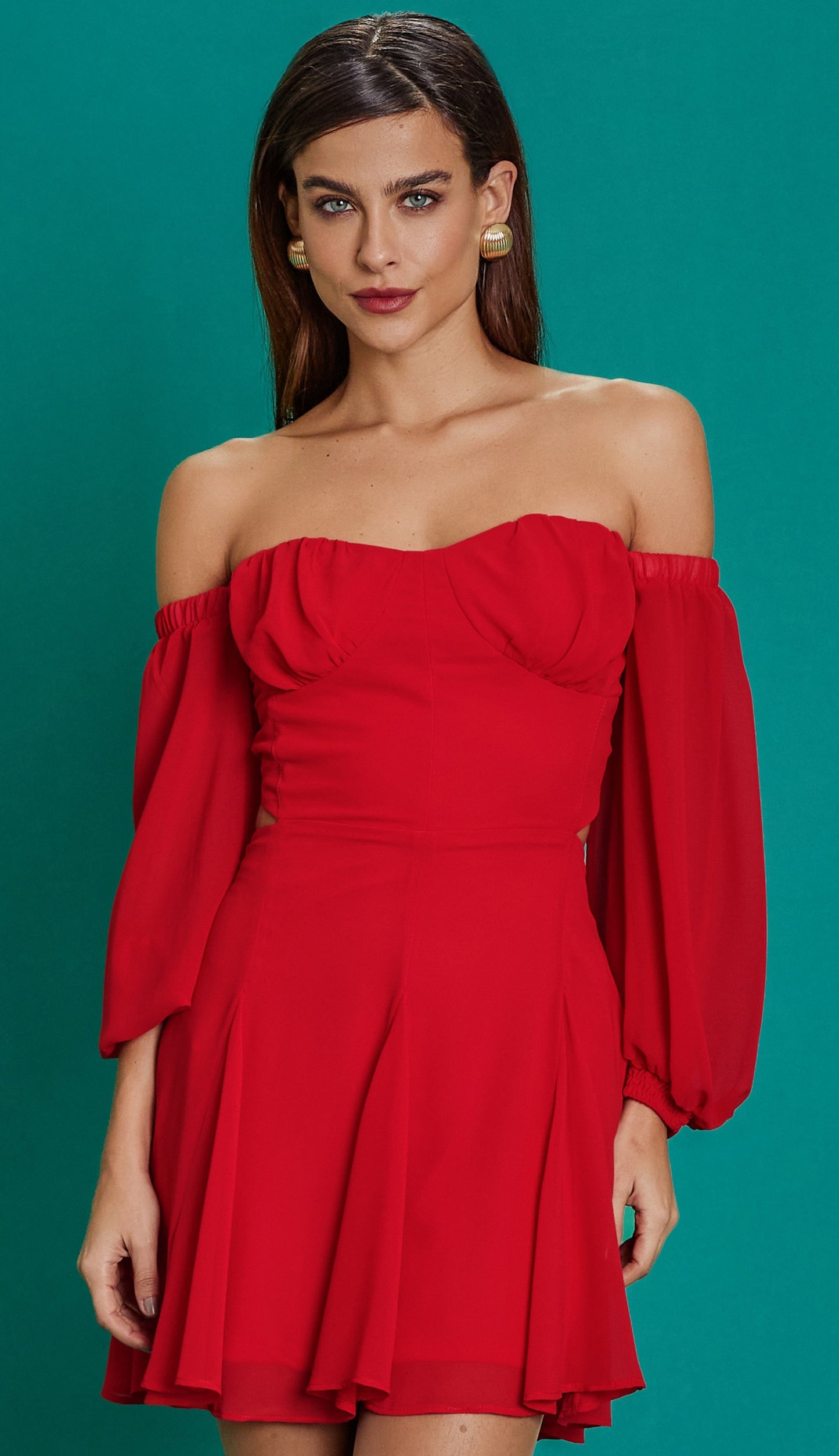 Vestido Penélope Cereja