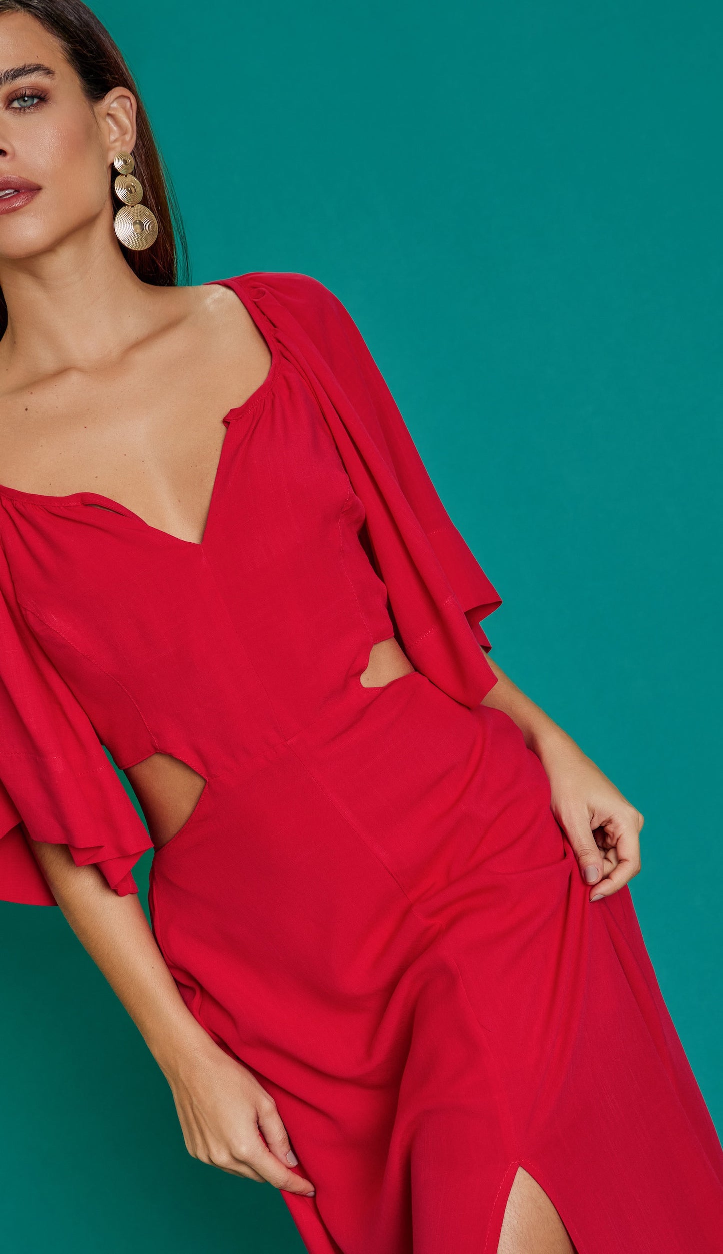 Vestido Paty Cereja