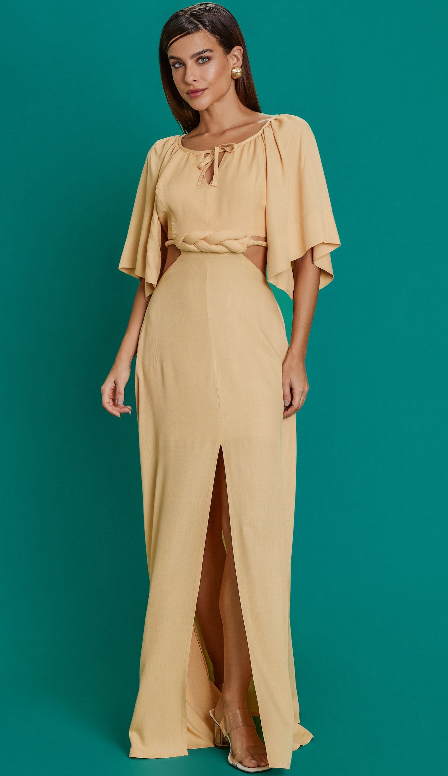 Vestido Paty Amarelo