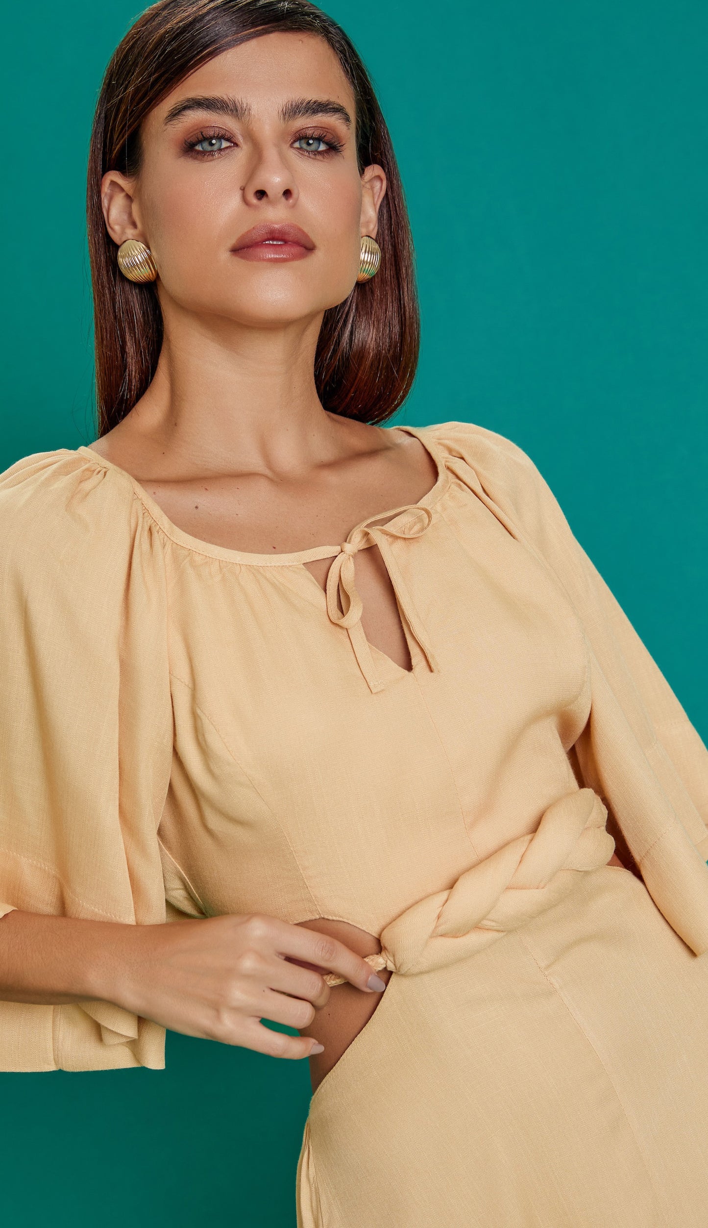 Vestido Paty Amarelo