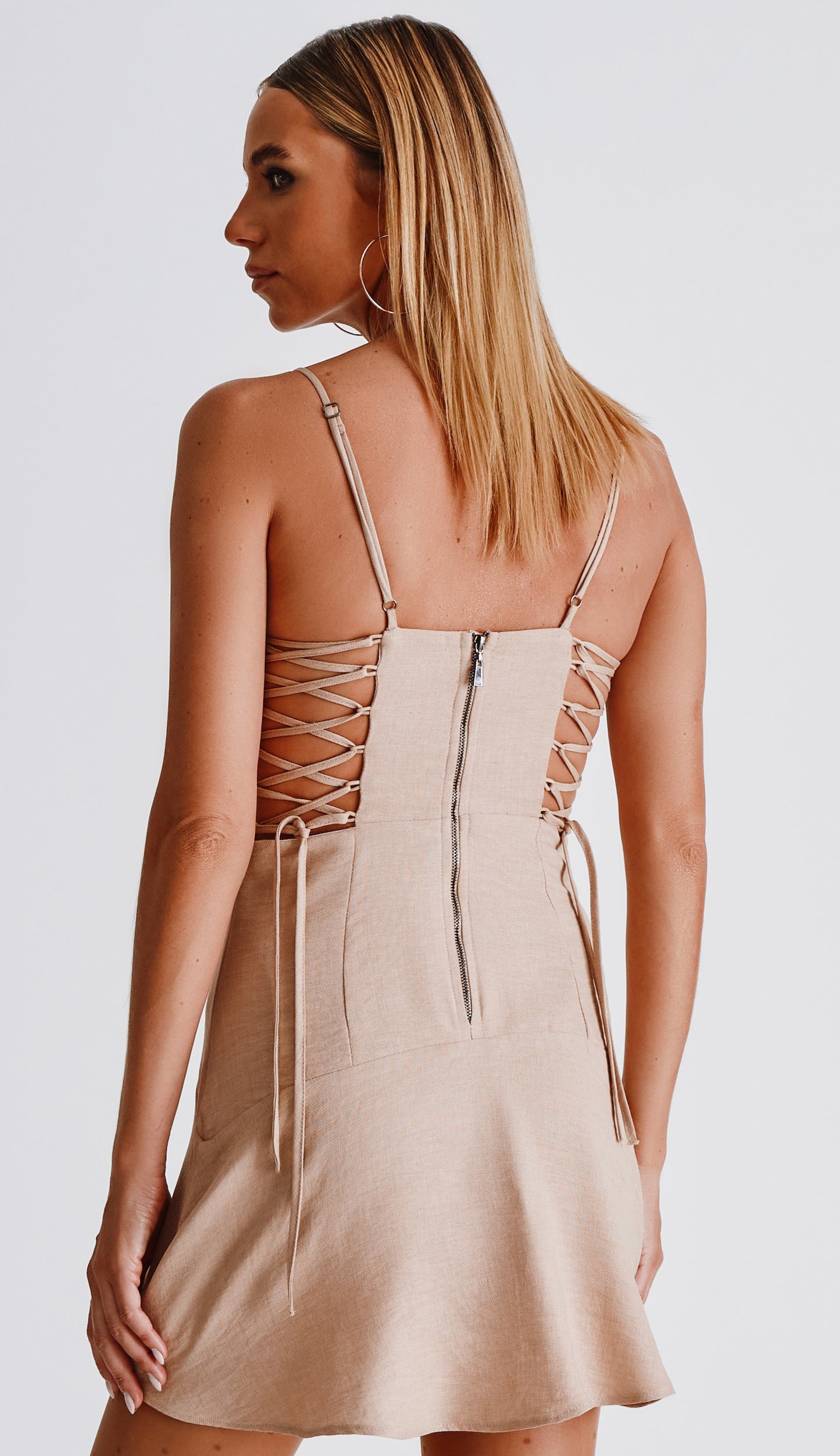 Vestido Rachel Natural