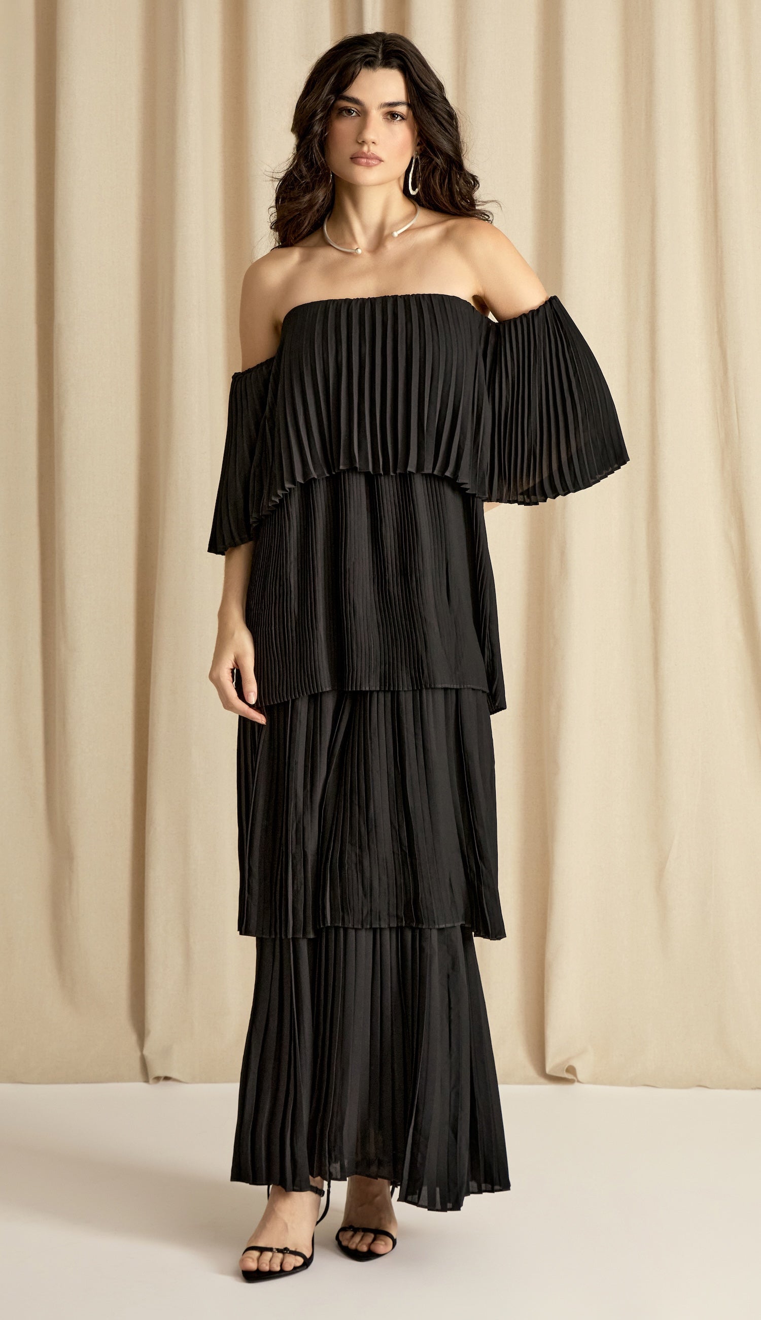 Vestido Festa Rebeca Elegante Zero transparência Laguna Store