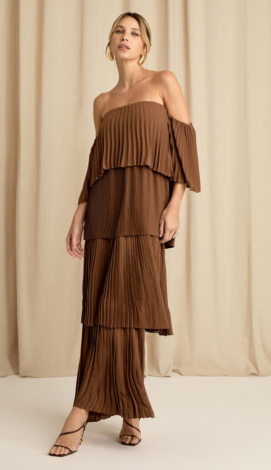 Vestido Rebeca Mocha