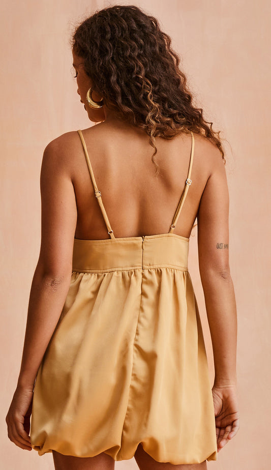 Vestido Silmara Caqui