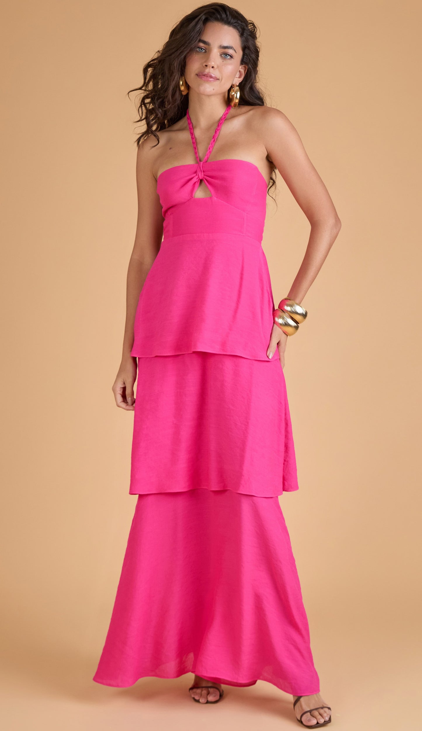 Vestido Valéria Pink