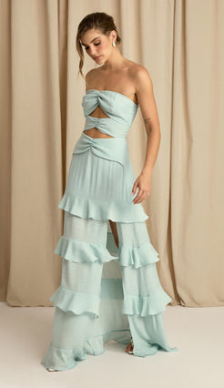 Vestido Trento Acqua