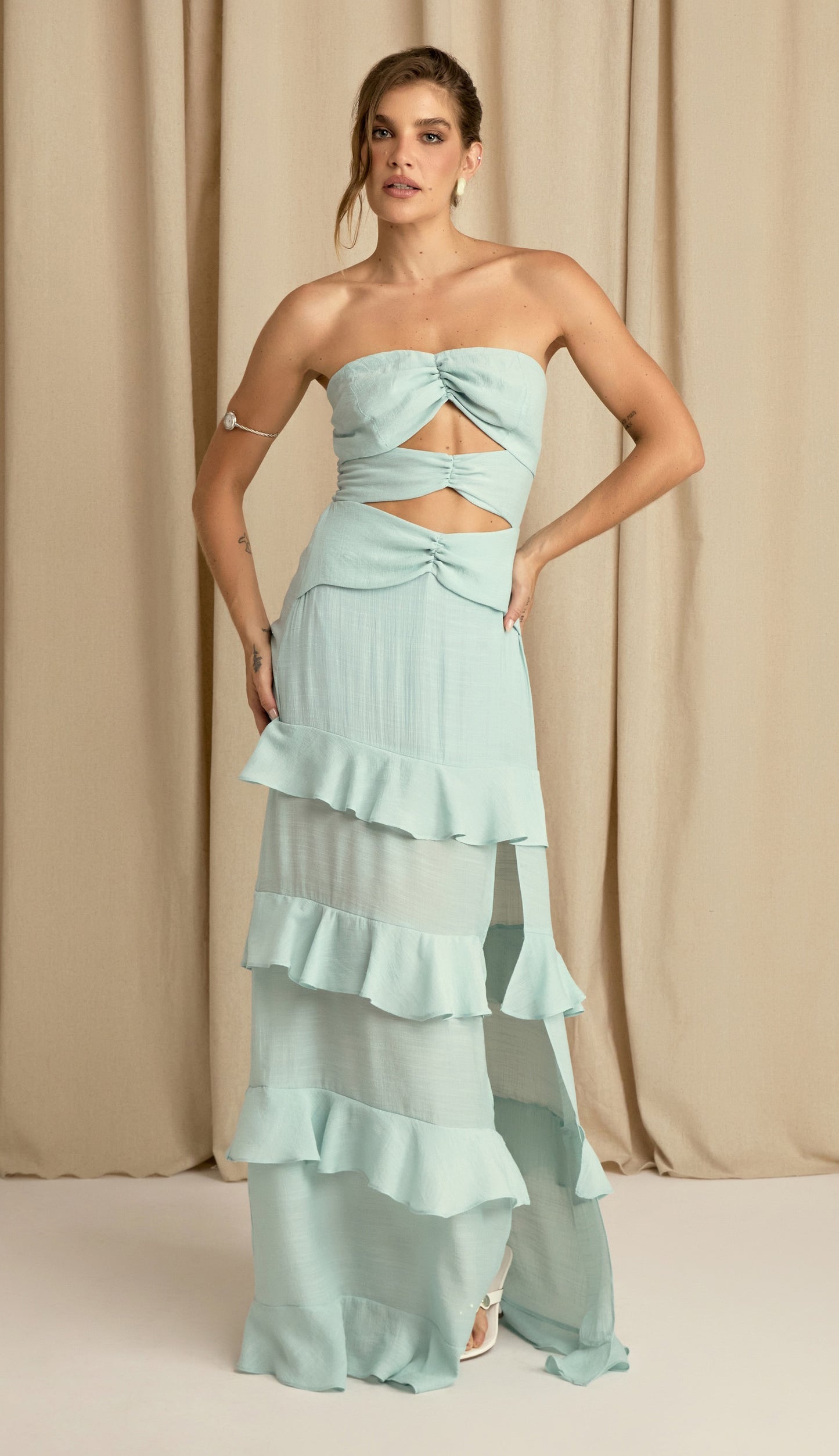 Vestido Trento Acqua