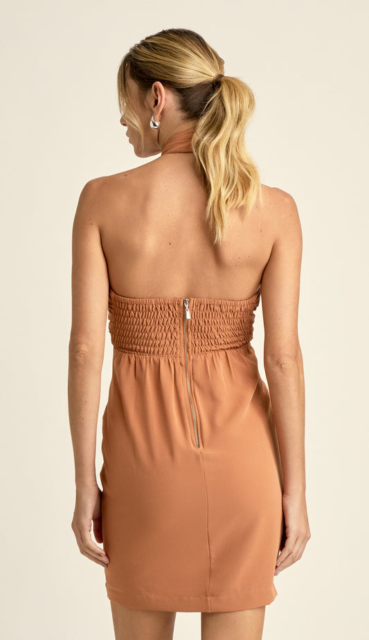 Vestido Valley Caqui