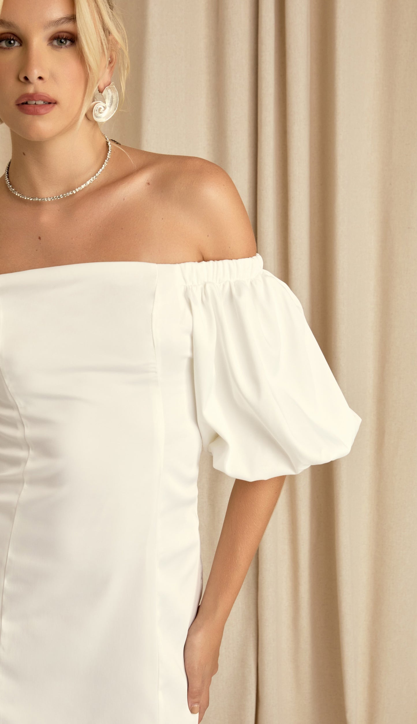 Vestido Aurora Off White