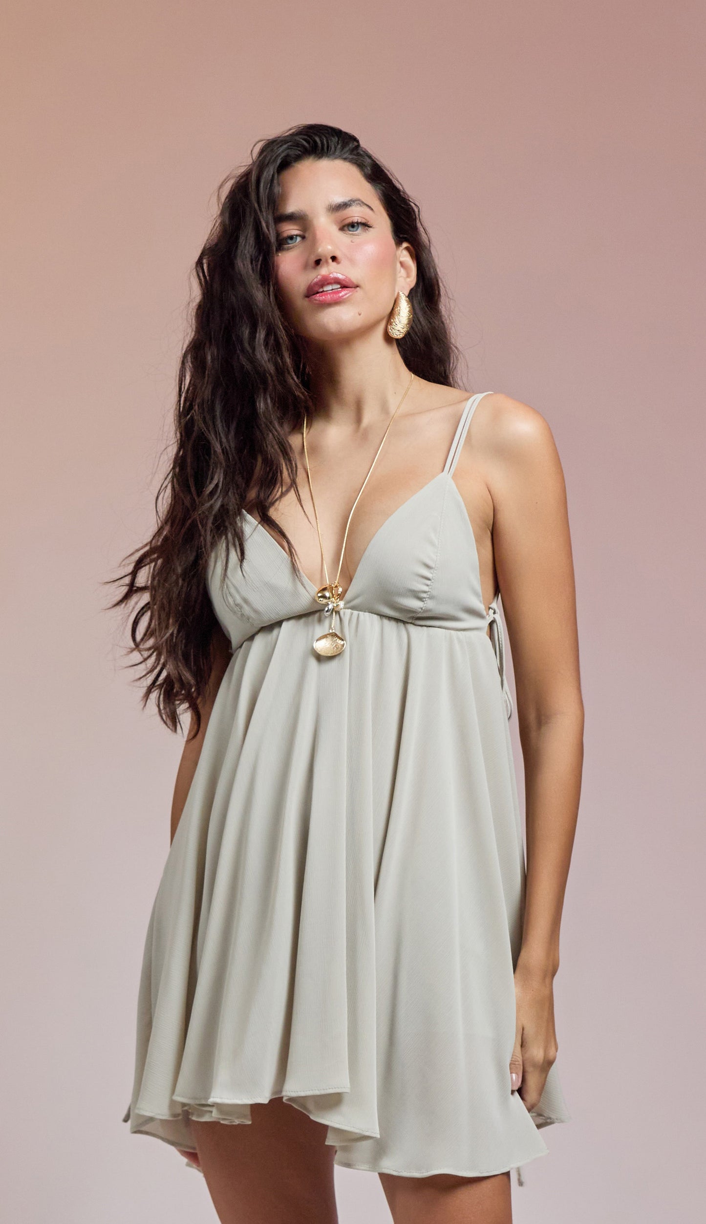 Vestido Bonita Cinza