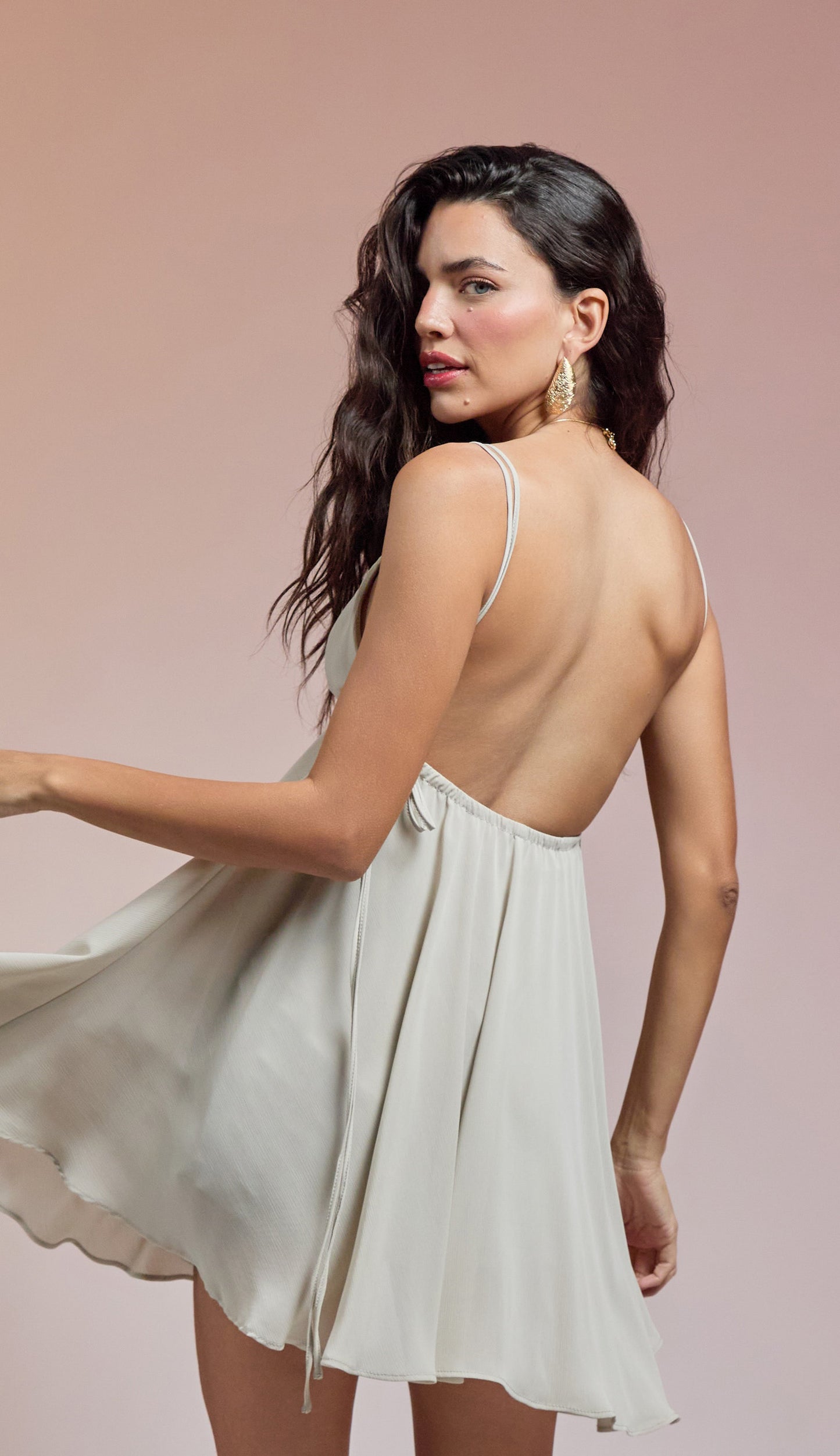 Vestido Bonita Cinza