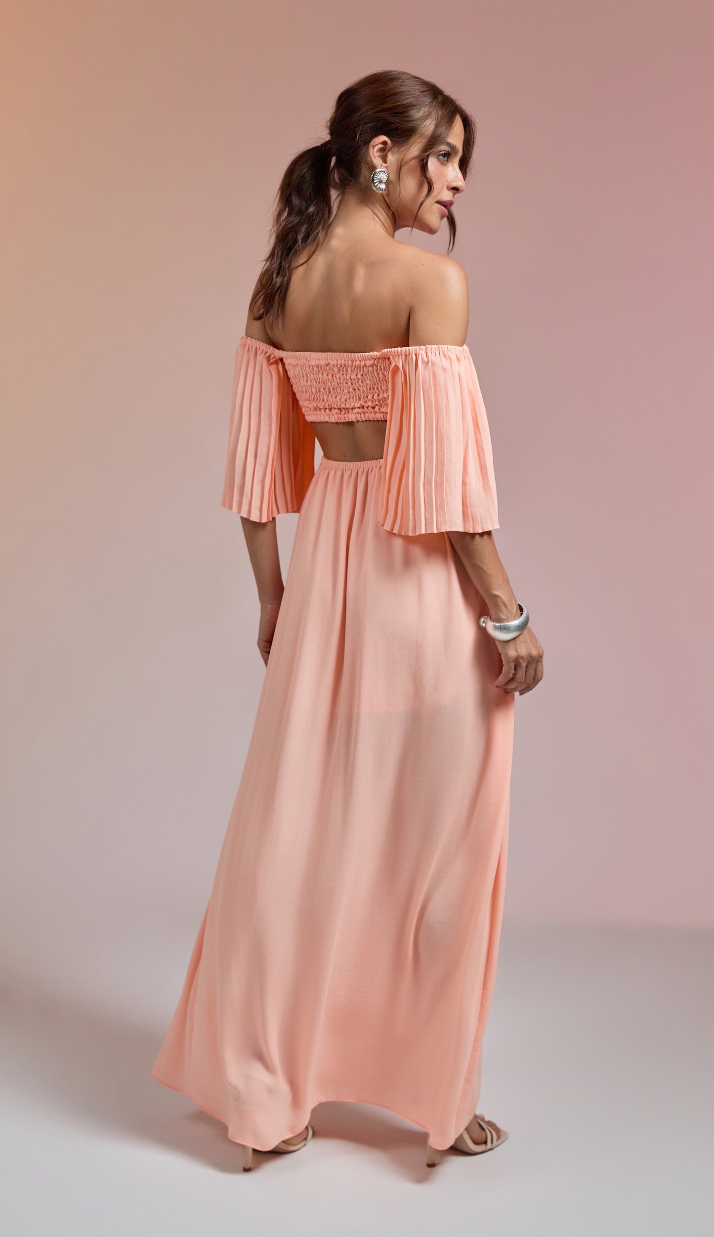 Vestido Aline Pêssego
