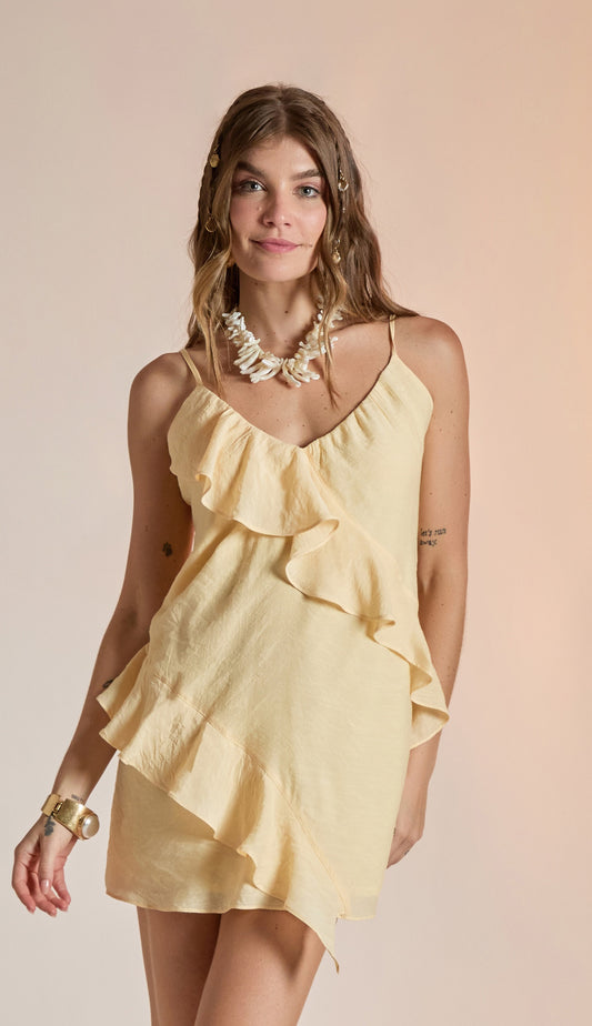 Vestido Allane Amarelo
