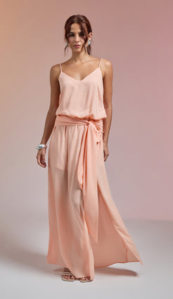 Vestido Bela Pêssego