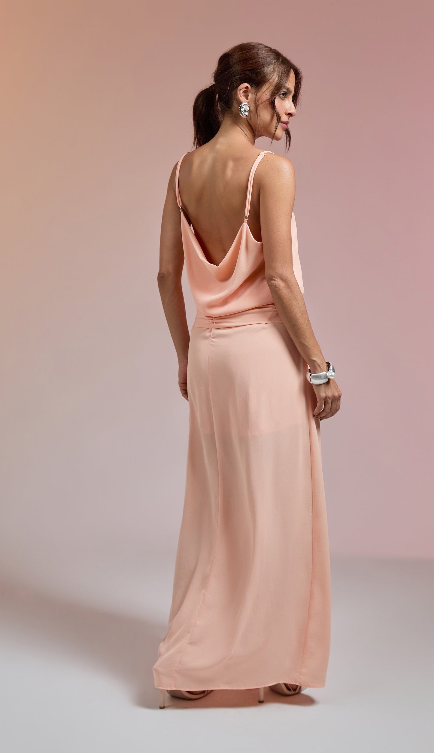 Vestido Bela Pêssego