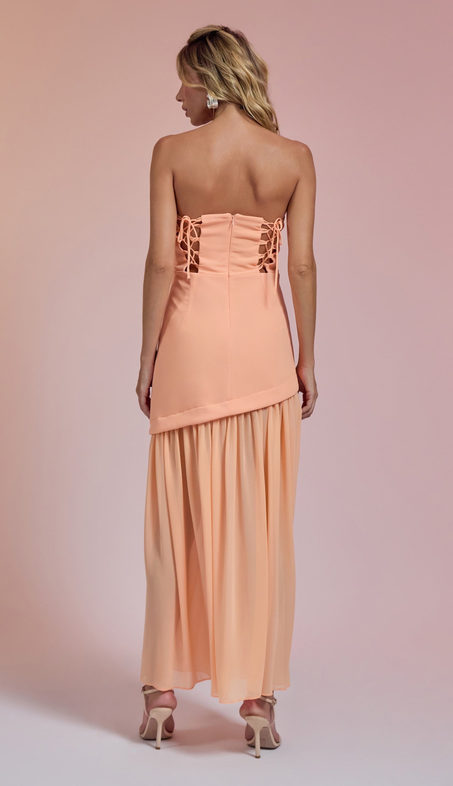 Vestido Beverly Pêssego