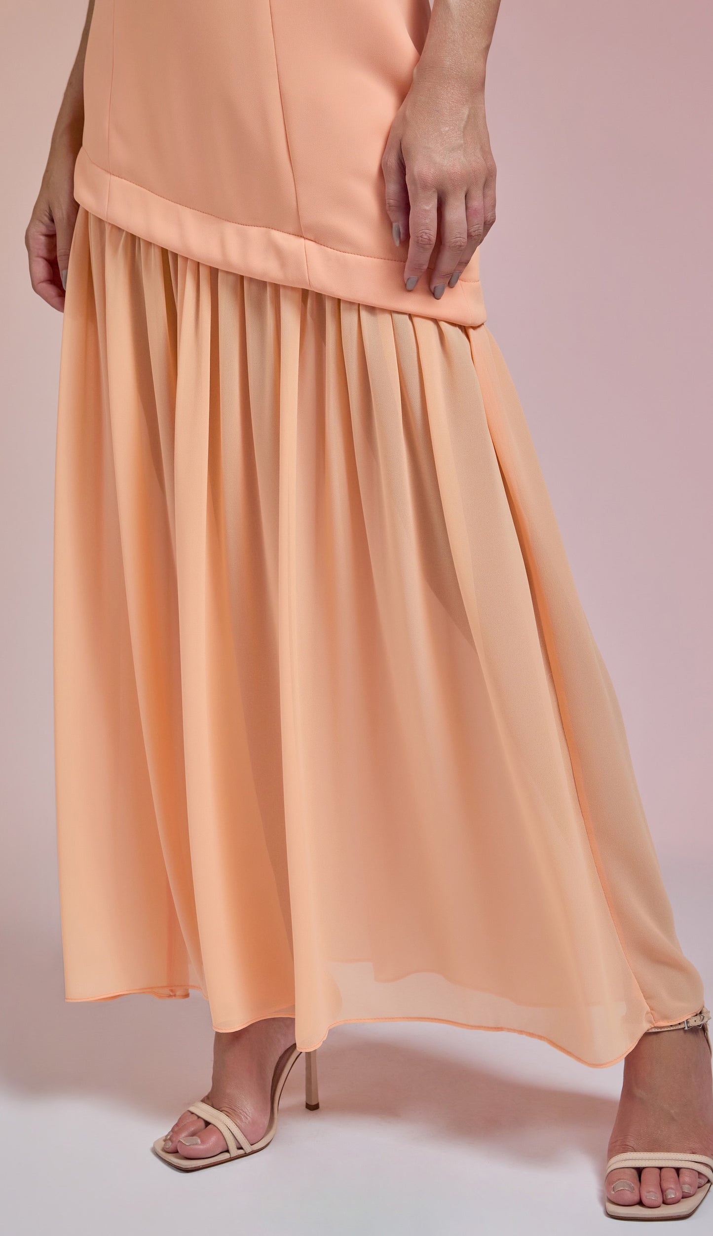Vestido Beverly Pêssego