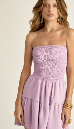 Vestido Brie Lilás