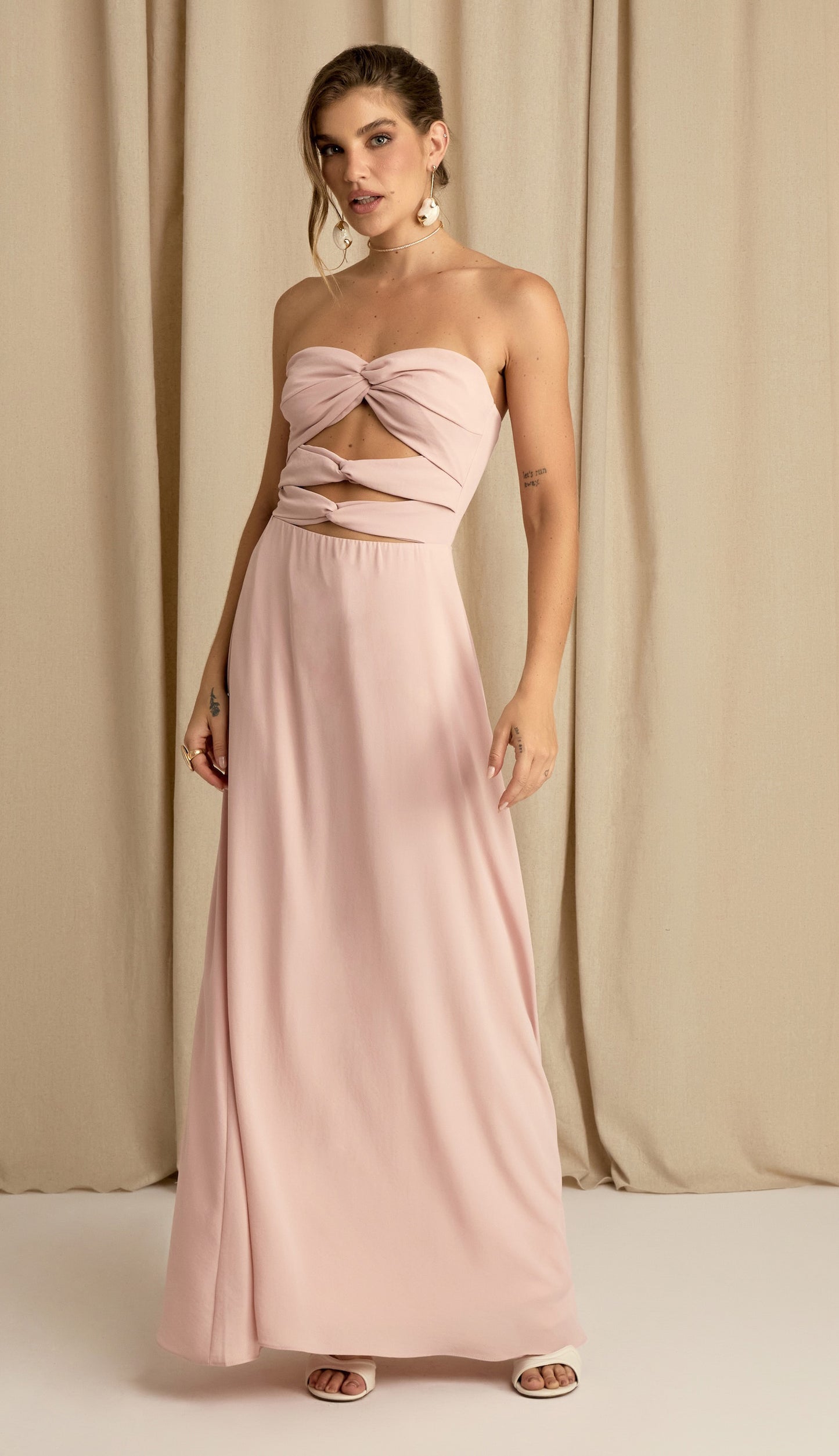 Vestido Carmela Rosa