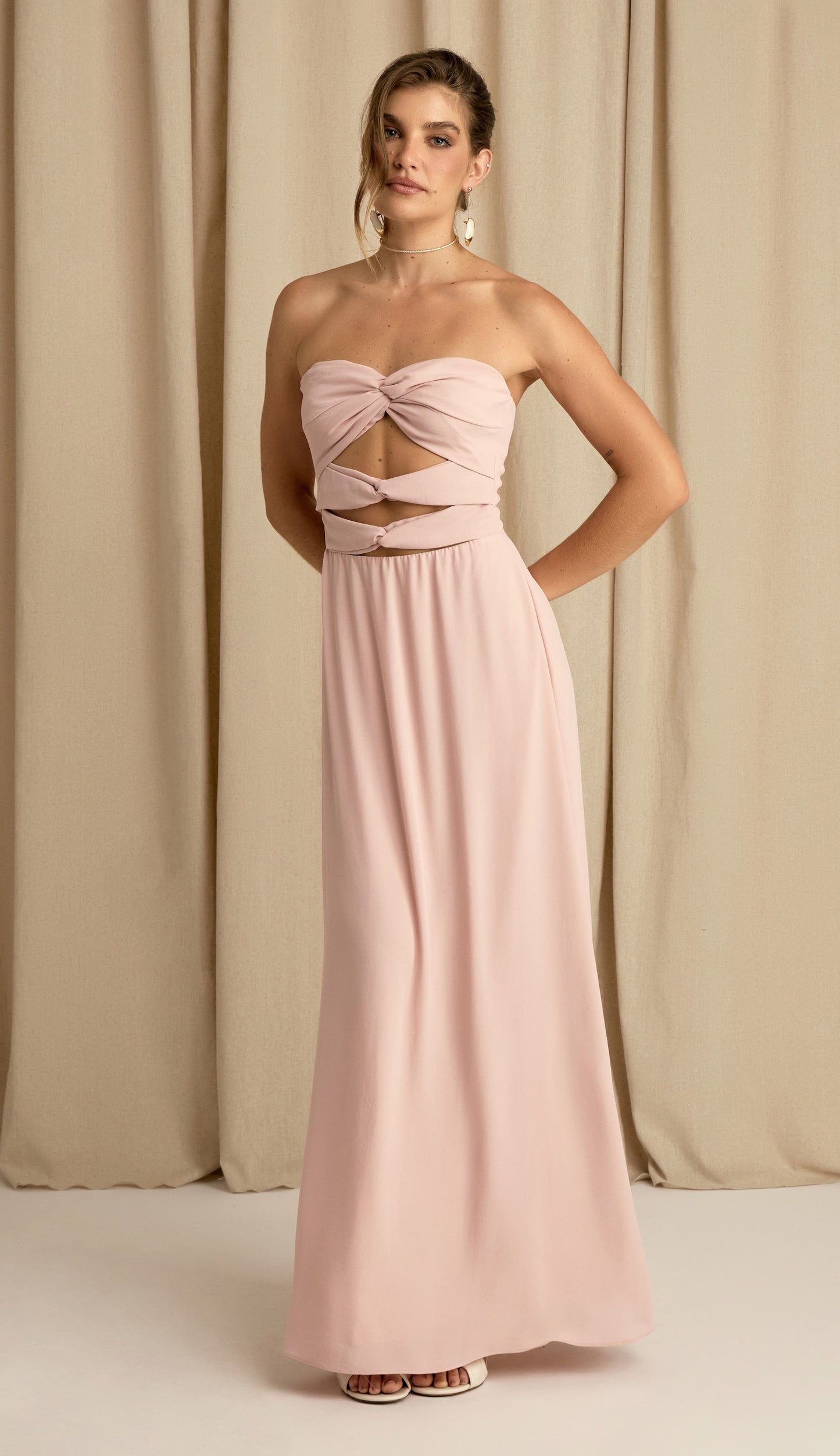 Vestido Carmela Rosa