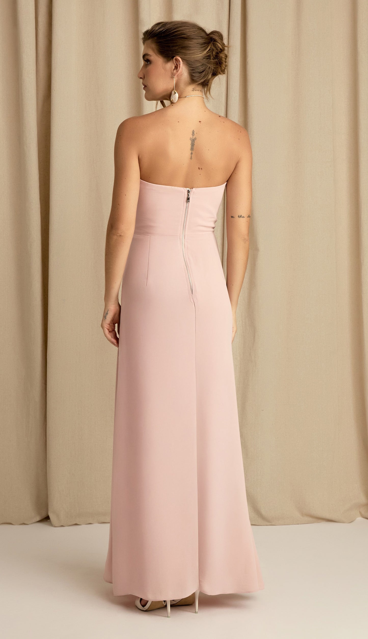 Vestido Carmela Rosa