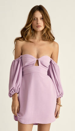 Vestido Clarice Lilás