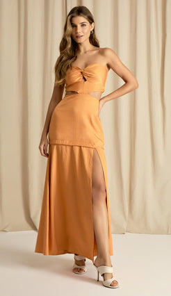 Vestido Cassiana Laranja