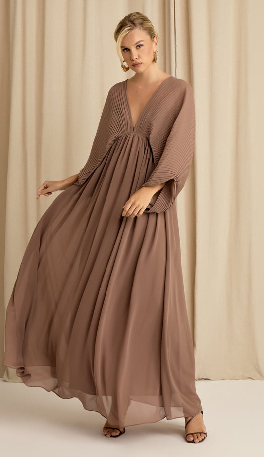 Vestido Dalia Mocha