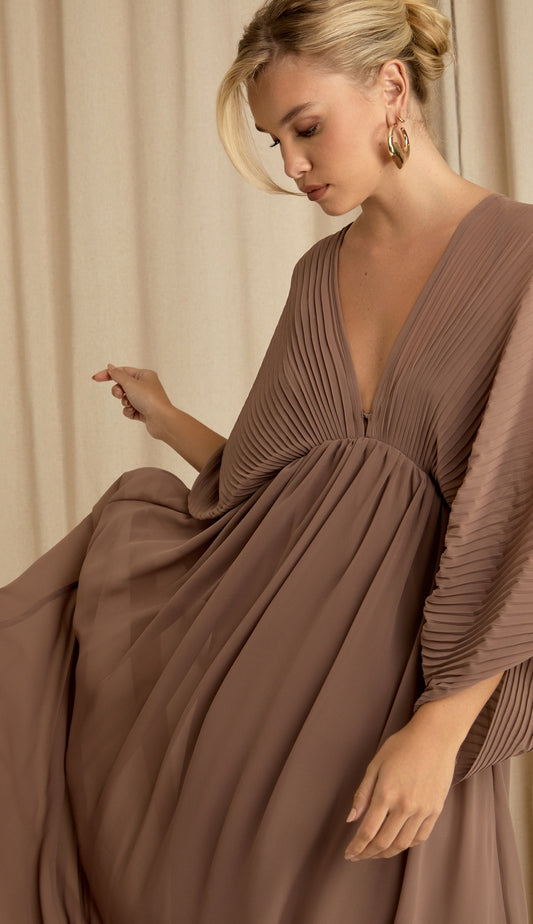 Vestido Dalia Mocha