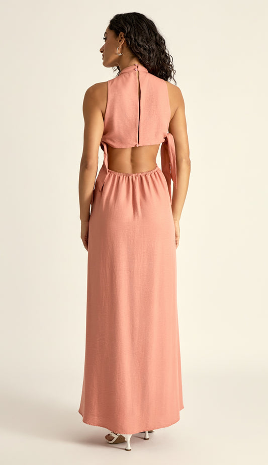 Vestido Delilah Rosê