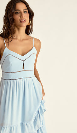 Vestido Fabrizia Azul