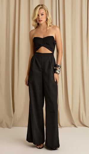 Macacão Vitória Preto