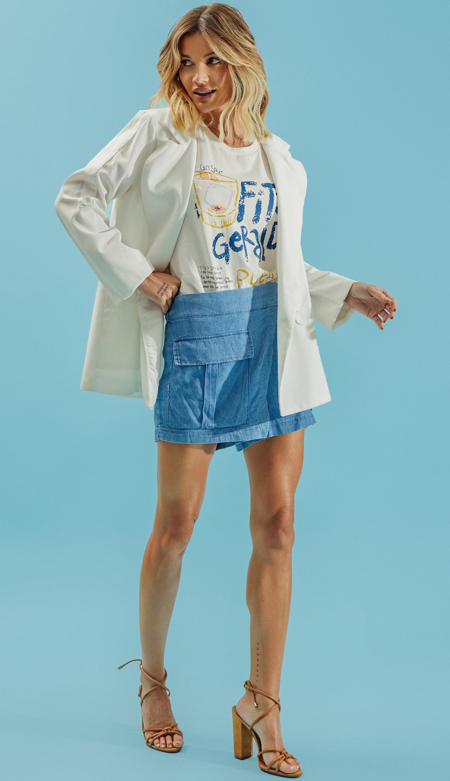 Blazer Tereza Off White