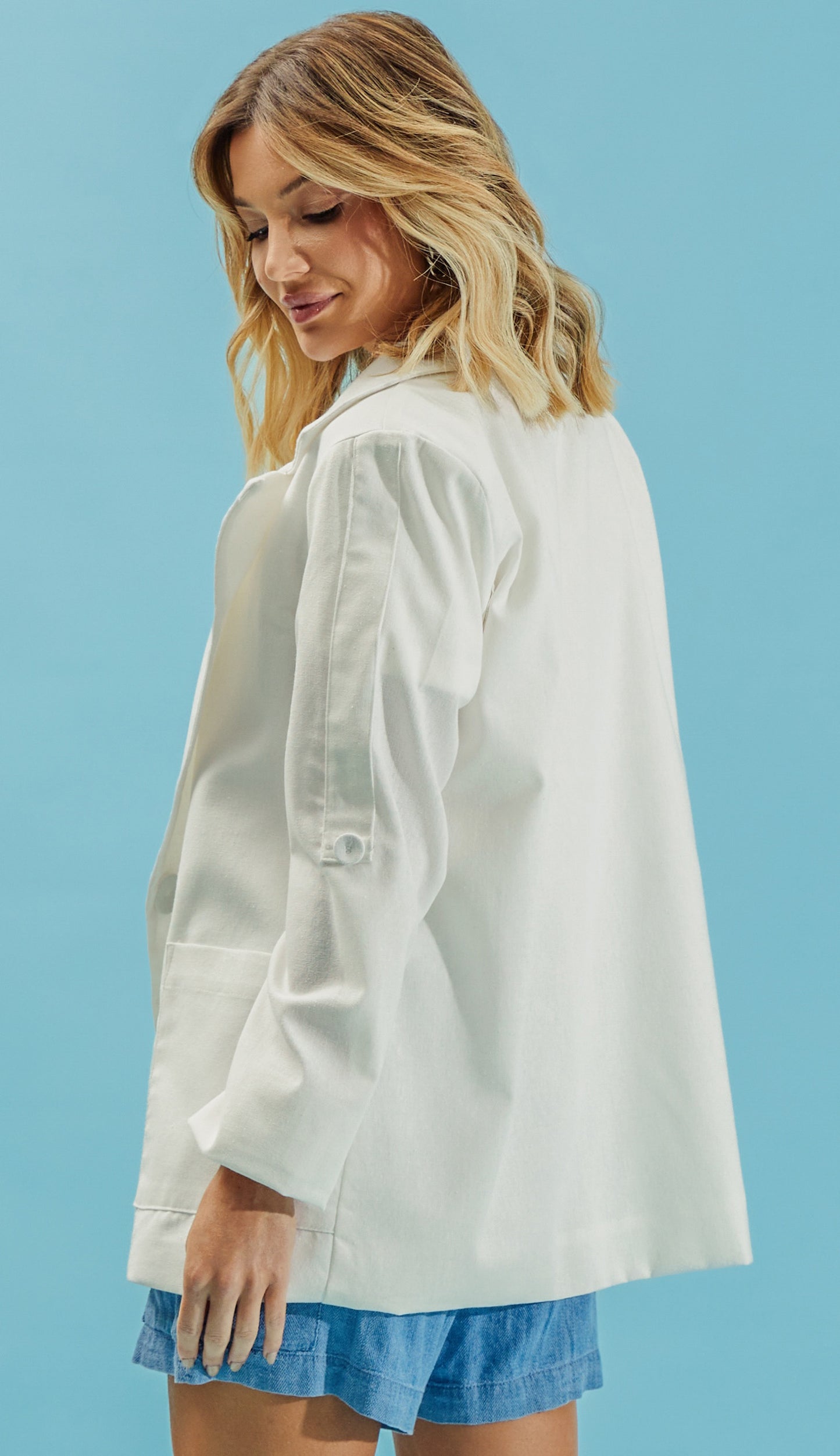 Blazer Tereza Off White