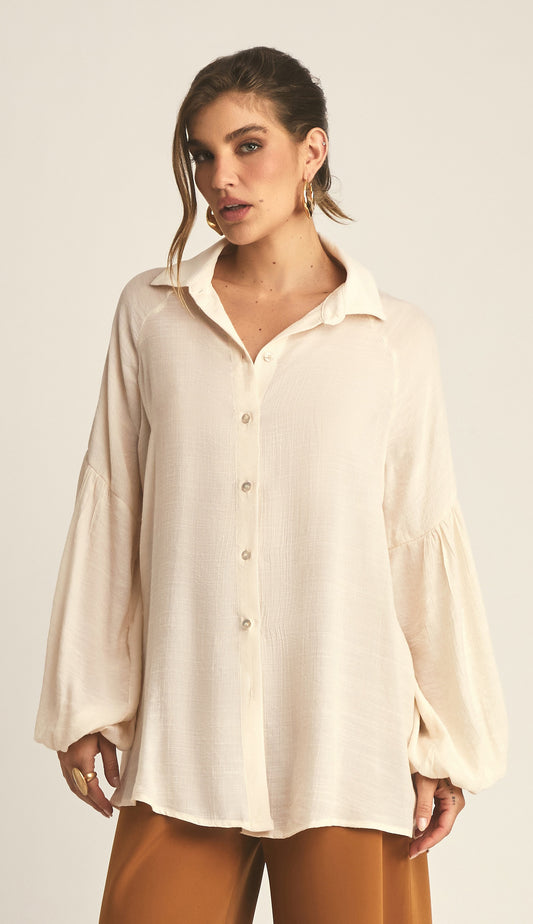 Camisa Fabienne Off White