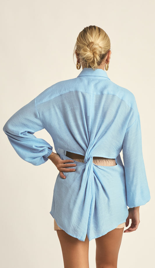 Camisa Gabrielle Azul