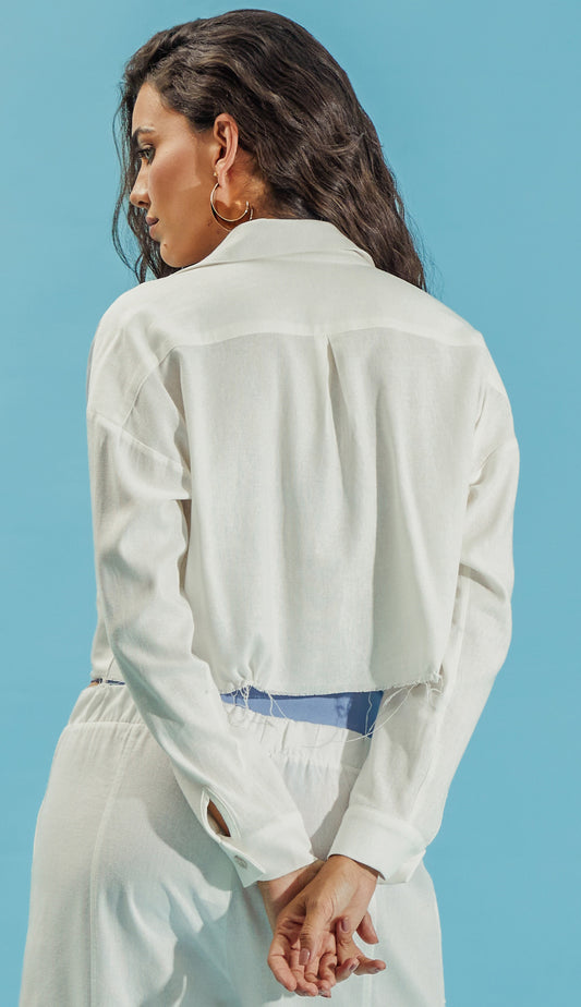 Camisa Fátima Off White