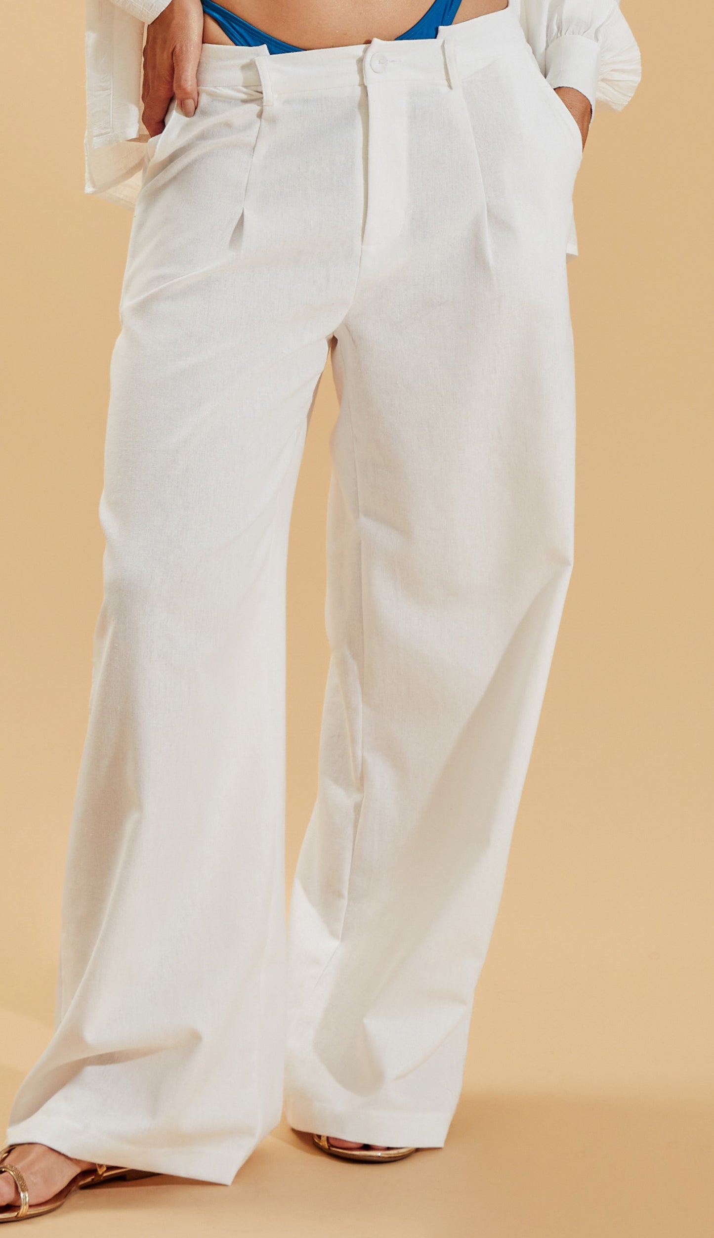 Calça Evangelina Off White
