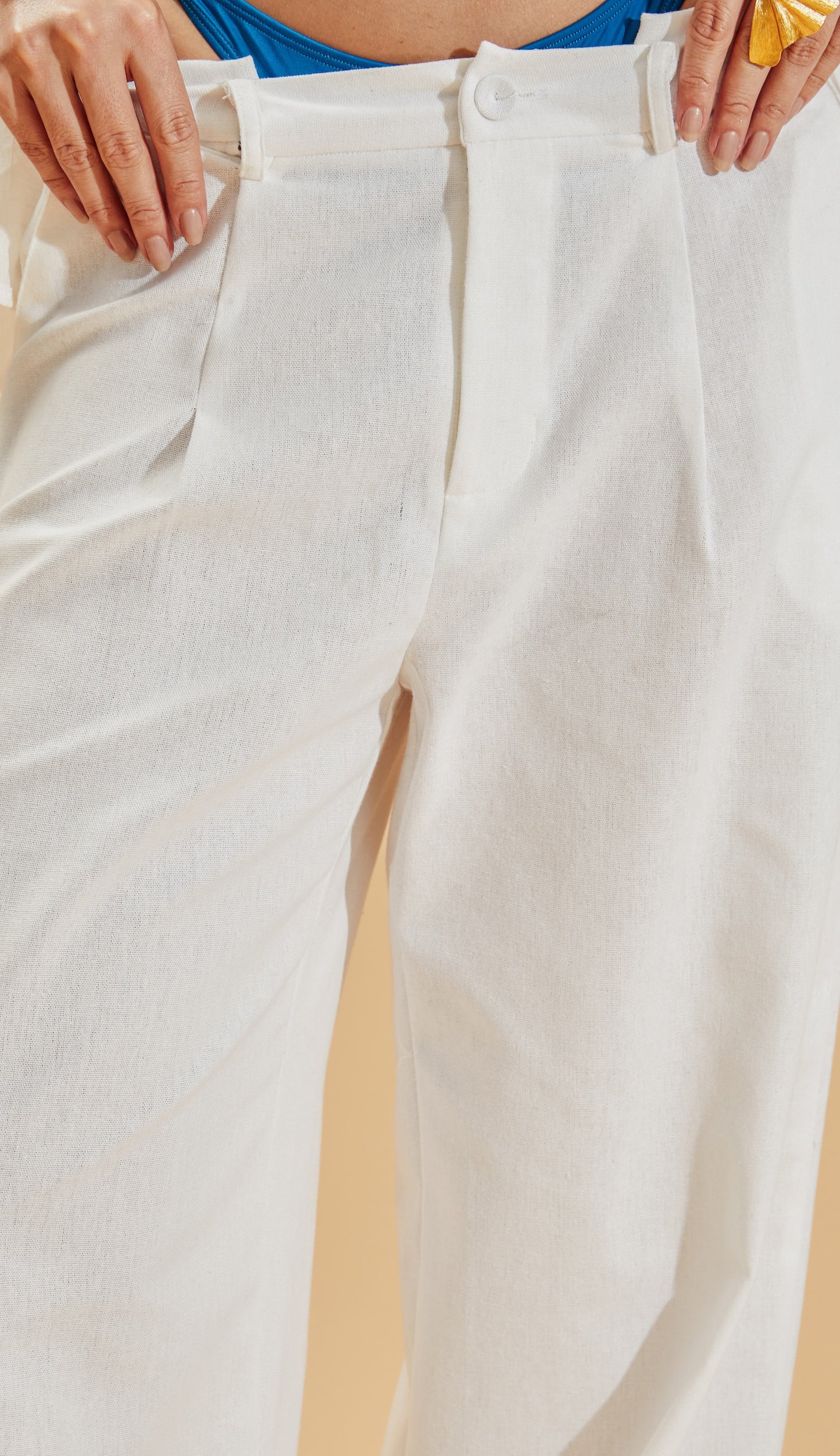 Calça Evangelina Off White
