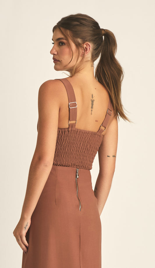 Blusa Lucia Mocha