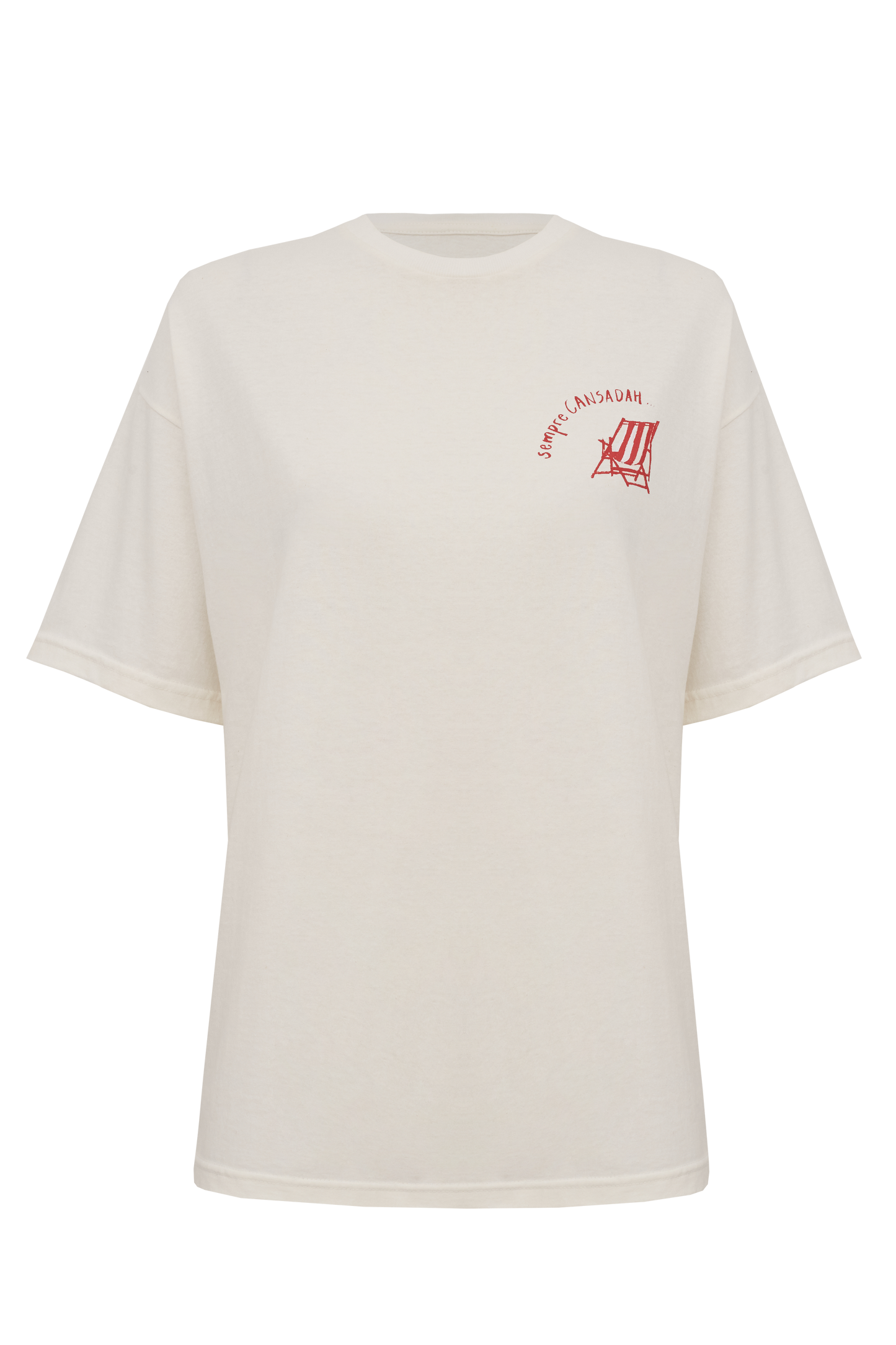 T Shirt Break Time Off White