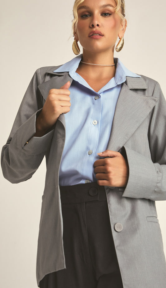 Blazer Persia Cinza