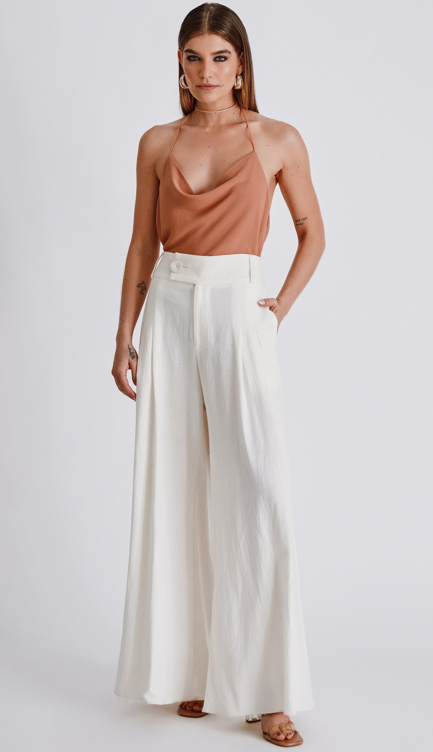 Blusa Raissa Caqui