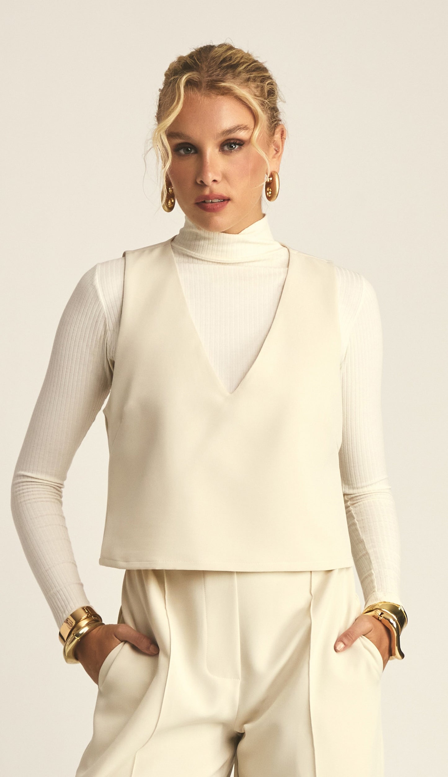 Blusa Cibele Off White