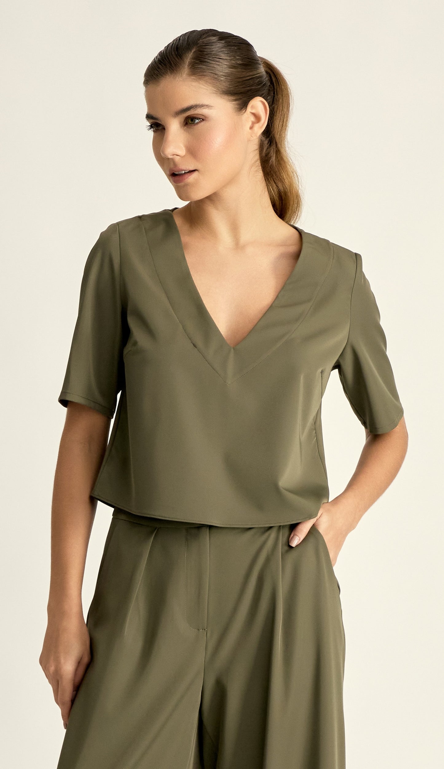Blusa Cristal Verde