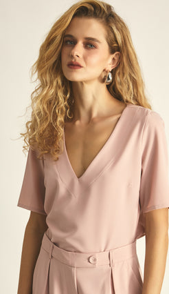 Blusa Cristal Nude