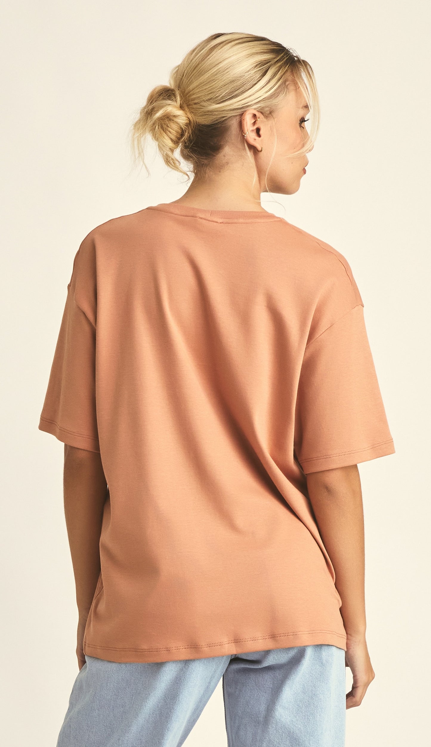 Camiseta Algodão Egipcio Eloá Mocha