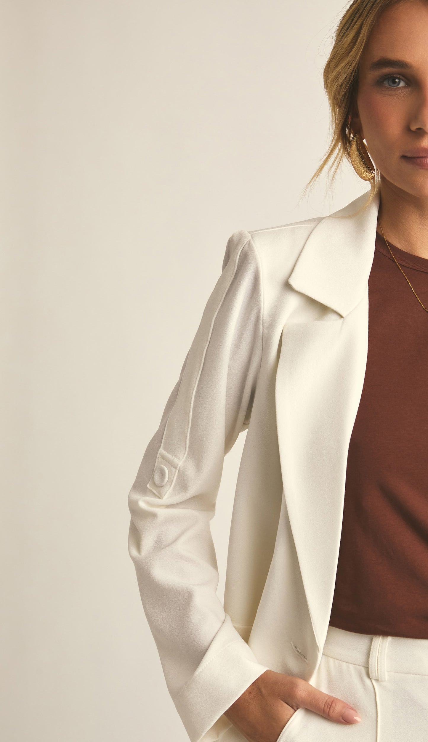 Blazer Tereza Off White