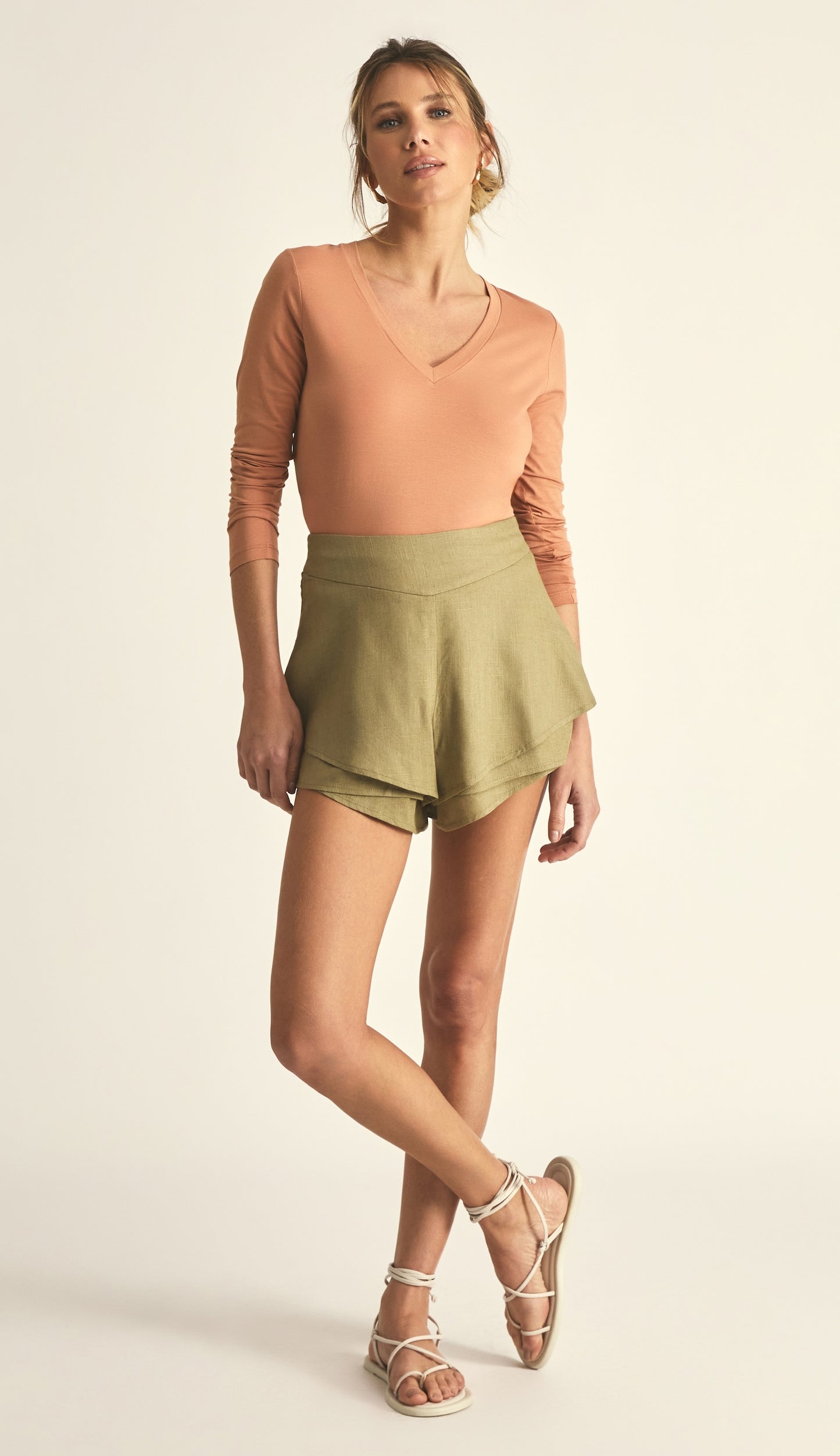 Blusa Giulia Mocha