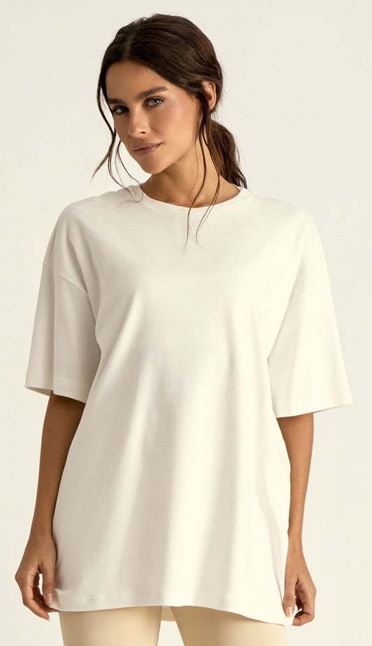 Camiseta Luna Off White